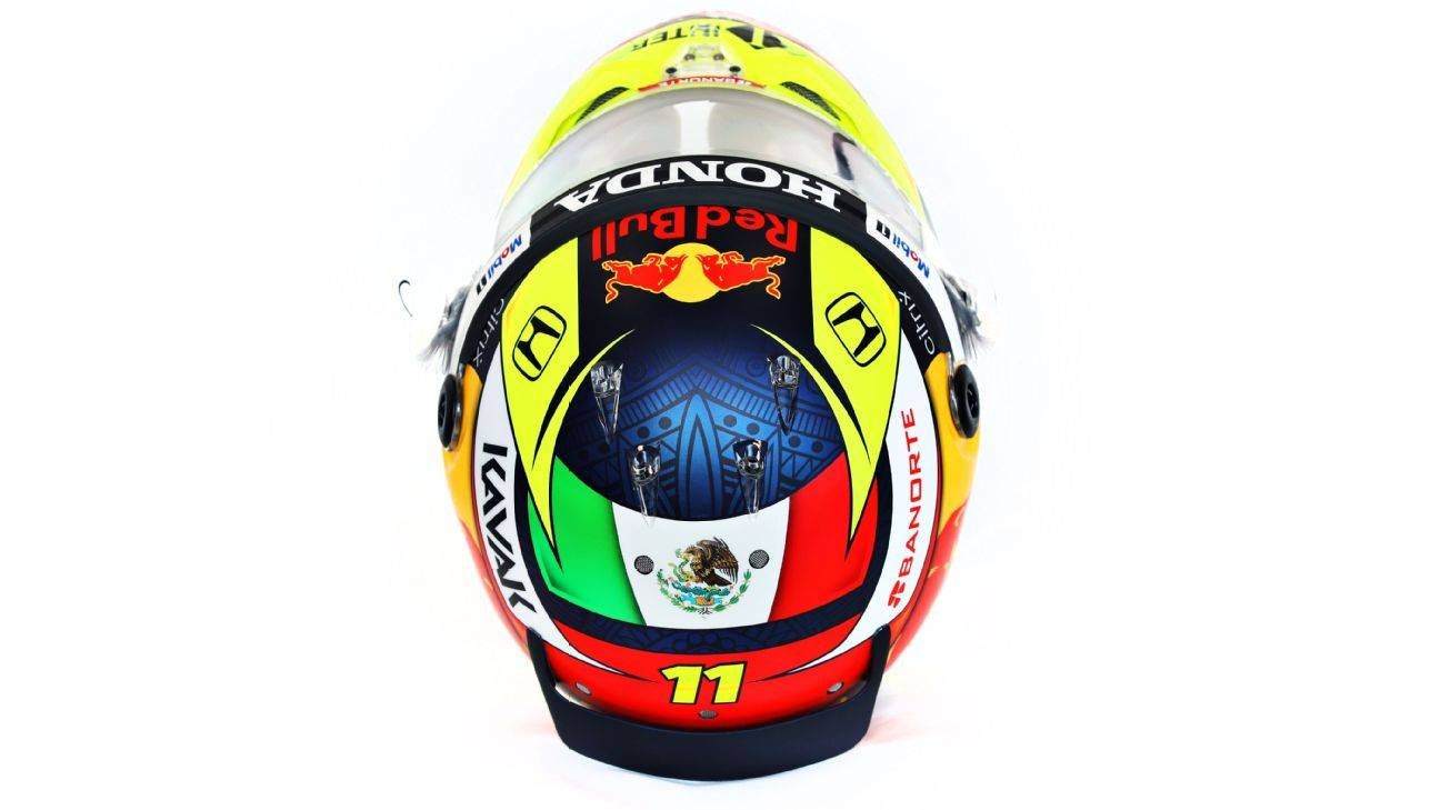 Checo Pérez Usará Casco Conmemorativo de Día de Muertos en GP México 2023.