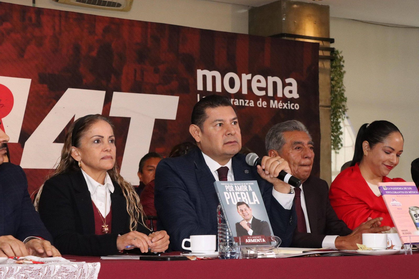 El objetivo de la Mega coalición es defender valores de la 4T; Armenta. VIDEO