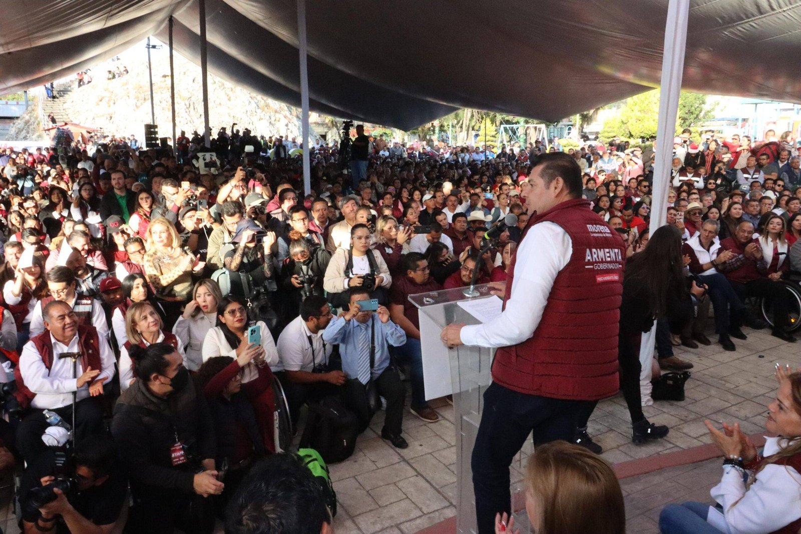 Humanismo Mexicano por Puebla, eje para construir un estado de bienestar, anuncia Armenta.