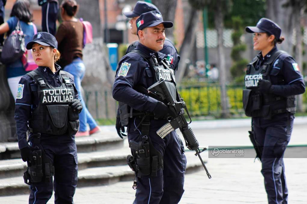 Cursos, armamento y parque vehicular a Policía Auxiliar.