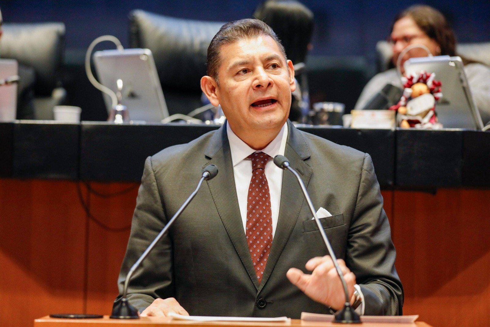 Puebla es un estado que le apuesta al desarrollo tecnológico; Armenta.