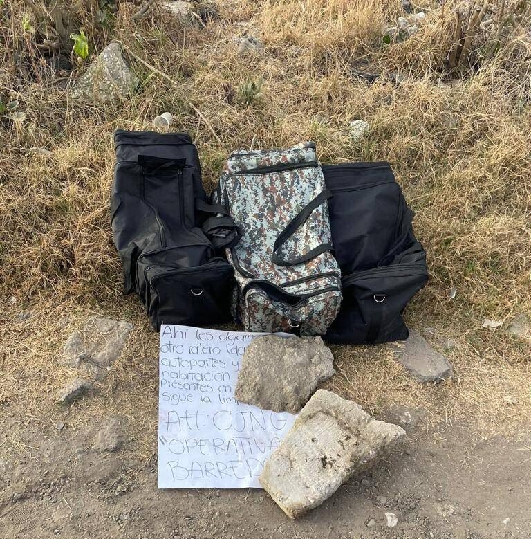 Desmembrado en Totimehuacan estaba en tres bolsas.