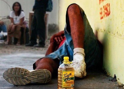 Muere borrachito en Bosques de Santa Anita.