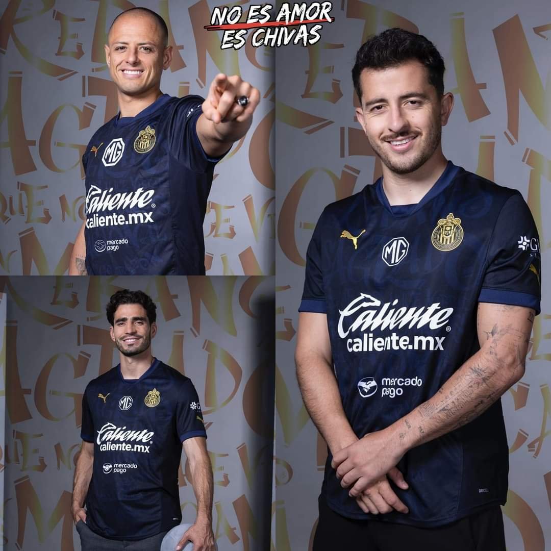 Que bonito, Chivas presenta nuevo jersey alternativo.