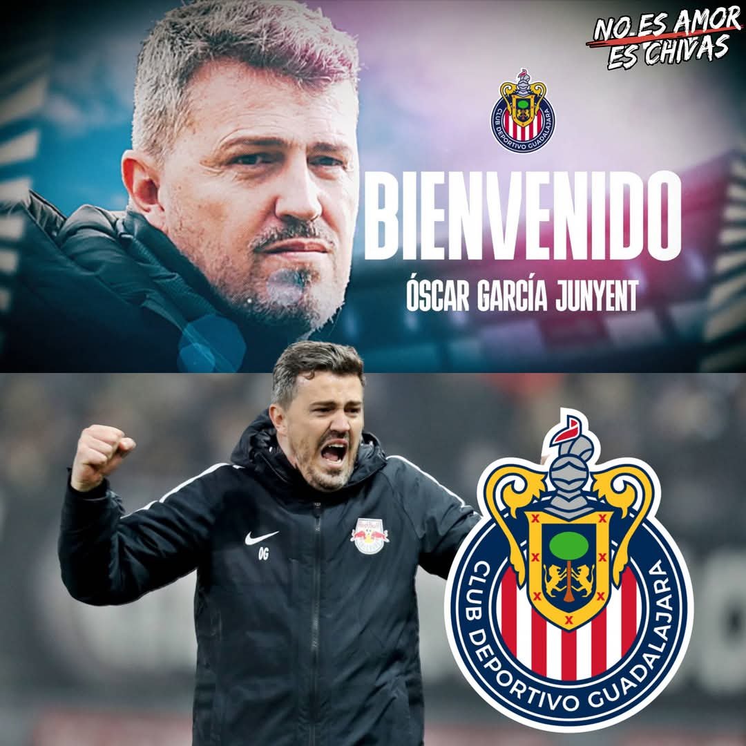 A sacar el barco a flote, Óscar García Junyent es el nuevo director técnico de Chivas.
