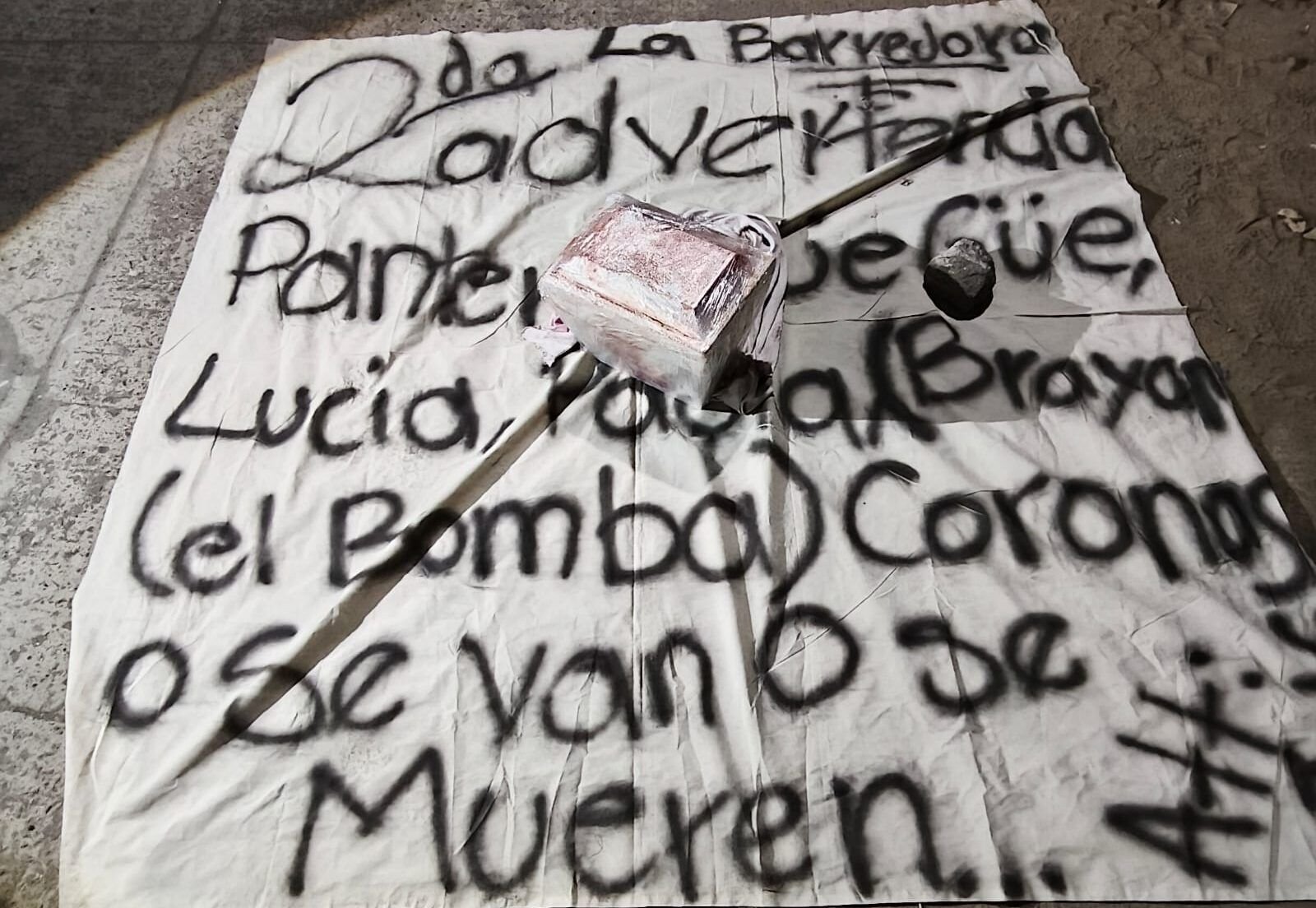 Texmelucan ya casi es Tamaulipas con Juan Manuel Alonso, amenaza acompañada de cabeza de marrano.