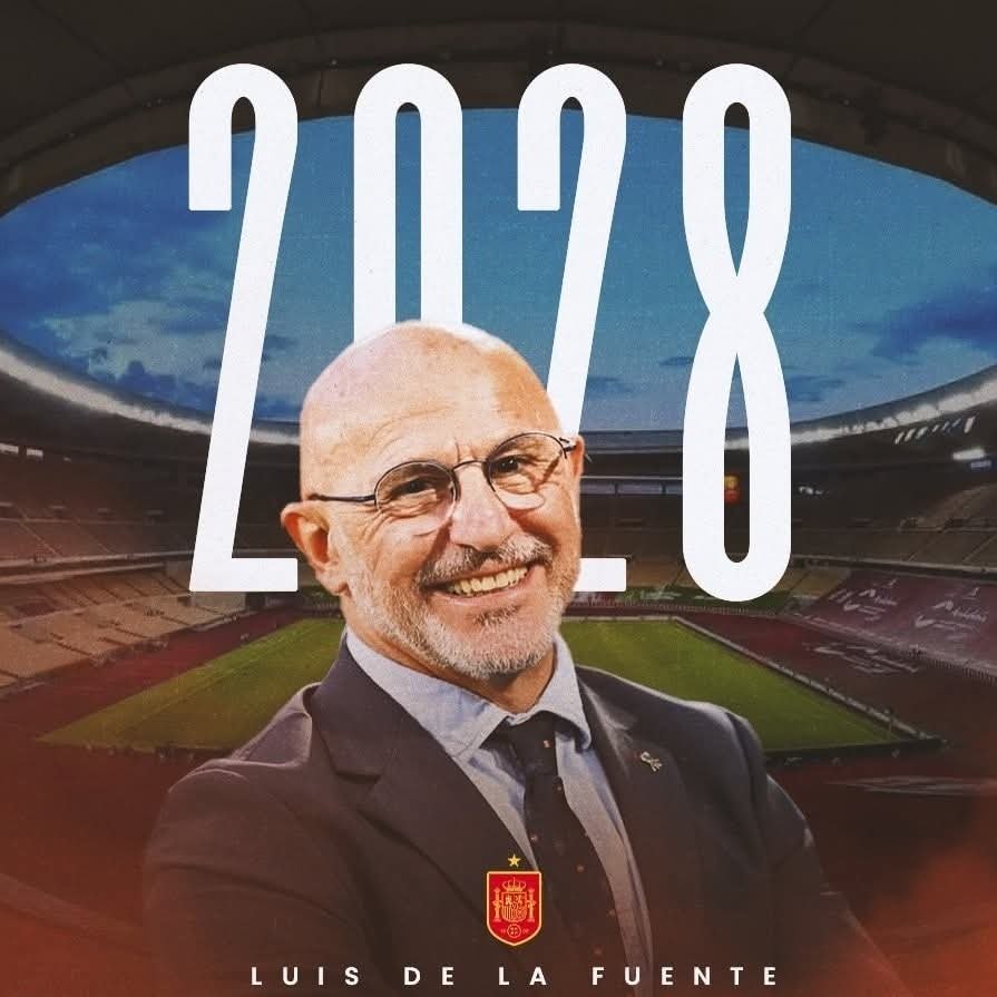 España renueva contrato a Luis de la Fuente renueva como entrenador.