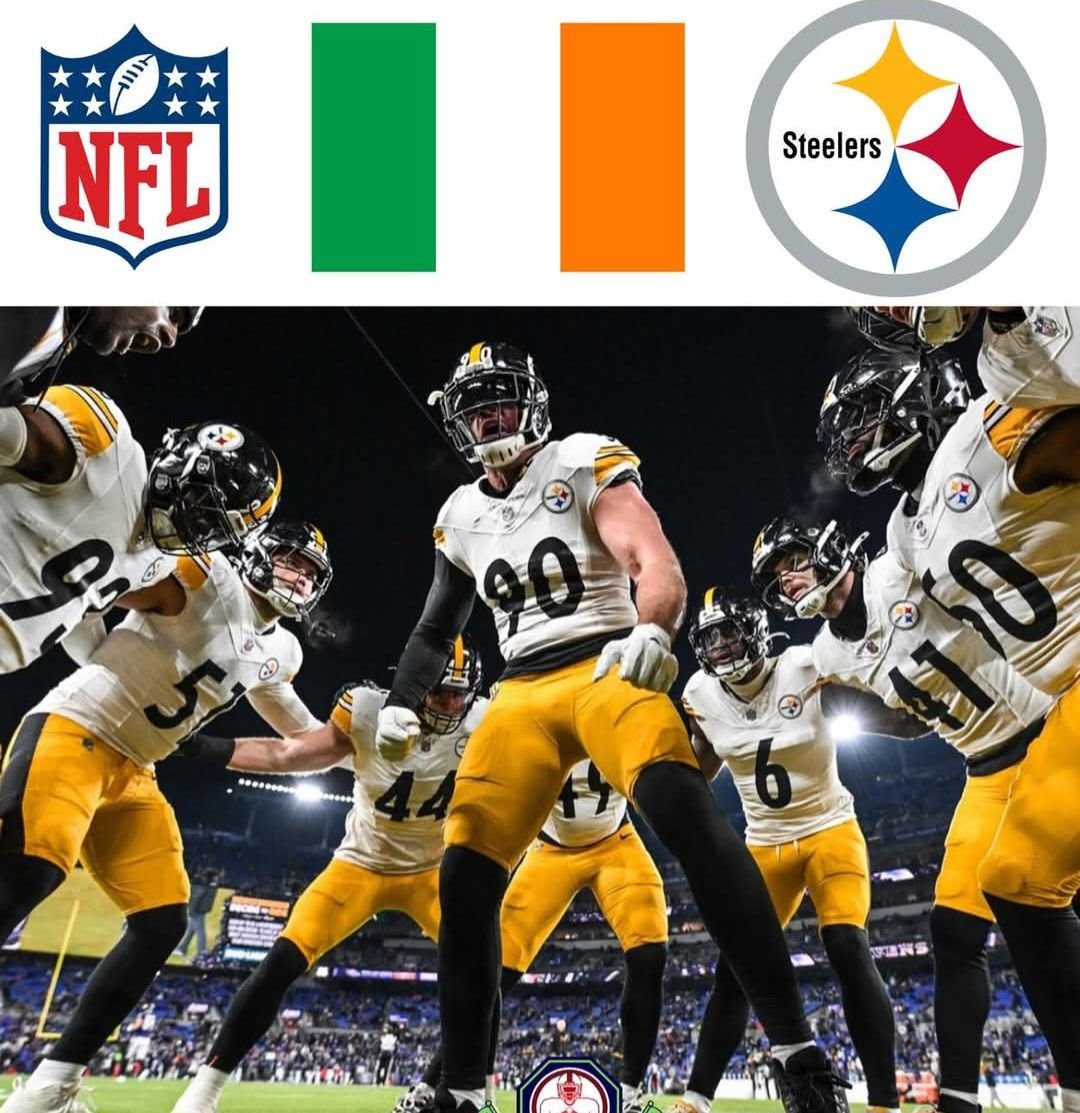 NFL se expande, Steelers jugará partido de la temporada 2025 en Irlanda.