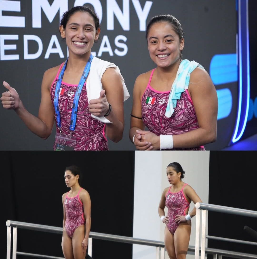 Gaby Agúndez y Ale Estudillo logran plata en el Mundial de Clavados.