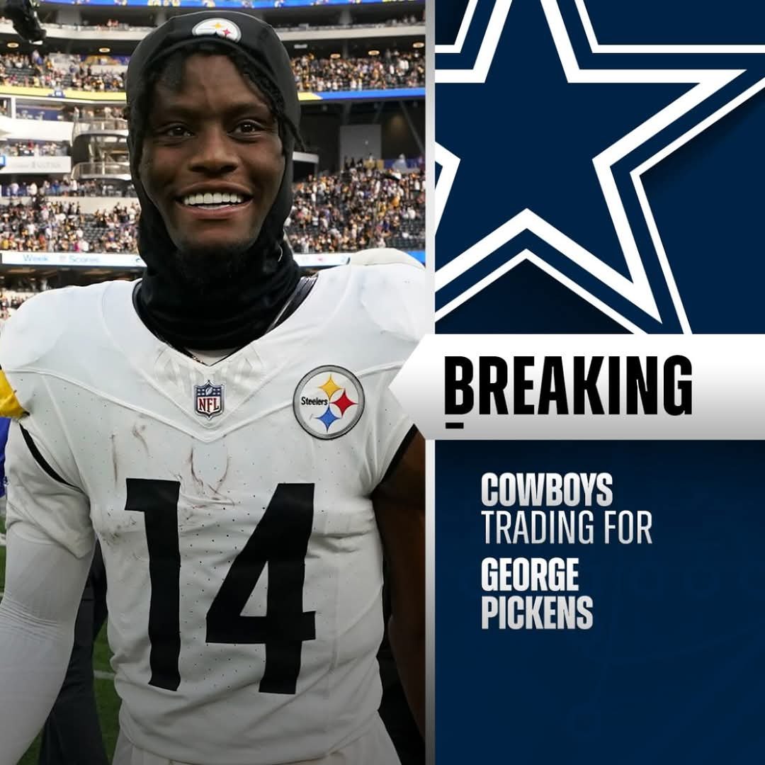 George Pickens deja a Steelers y se une a Dallas Cowboys
