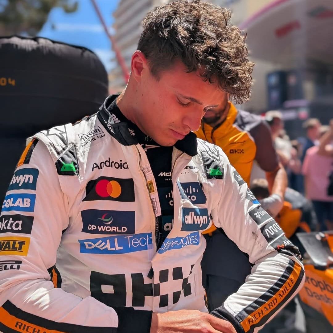 El británico Lando Norris conquista el gran premio de Mónaco.