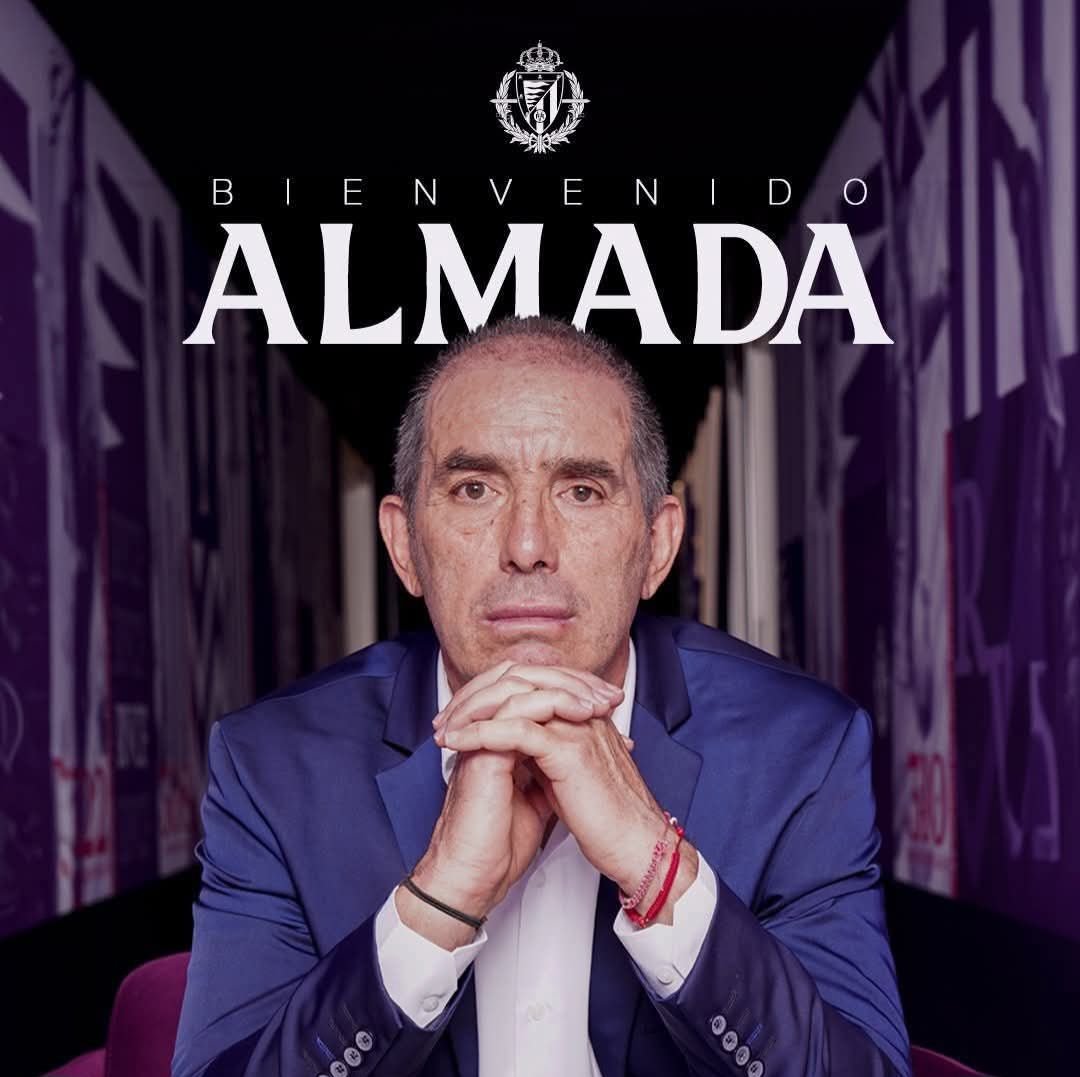 Guillermo Almada dirigirá al Real Valladolid de segunda division