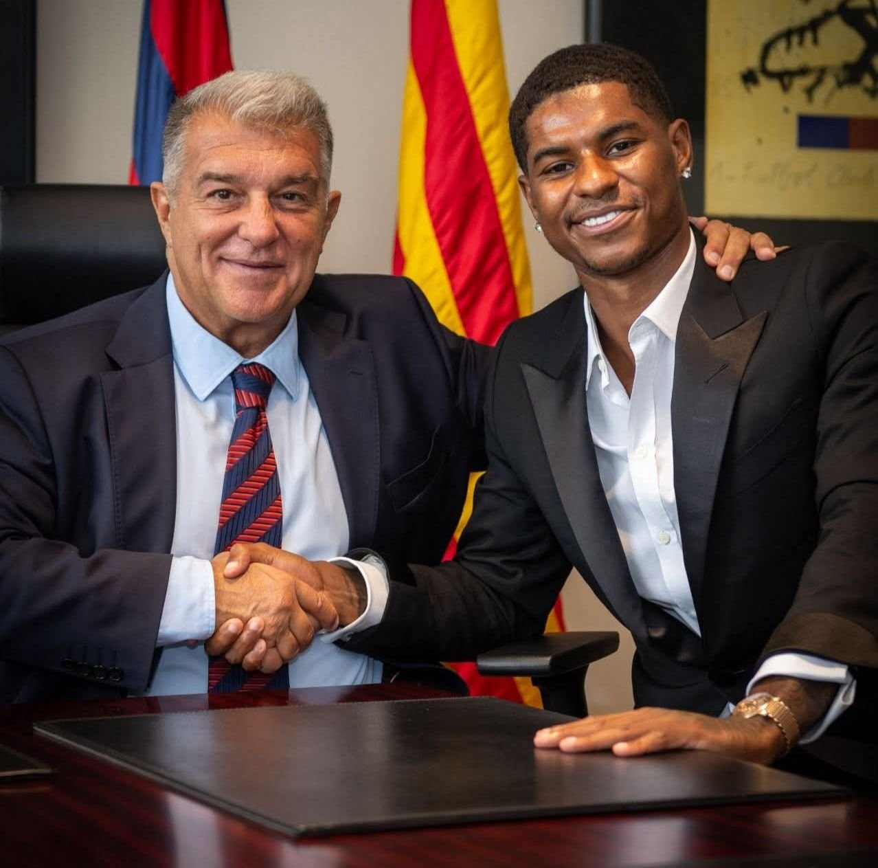 Marcus Rashford ya es jugador del Barcelona