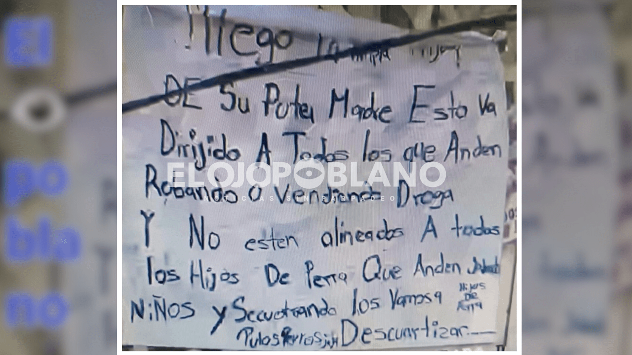 El narco se apoderó de Amozoc