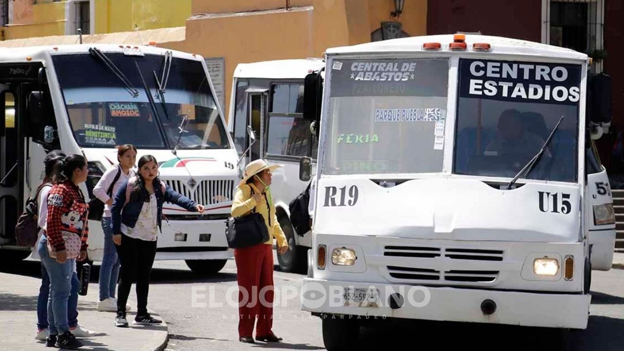 Crisis de movilidad en Puebla: Operativo contra transporte irregular paraliza la capital
