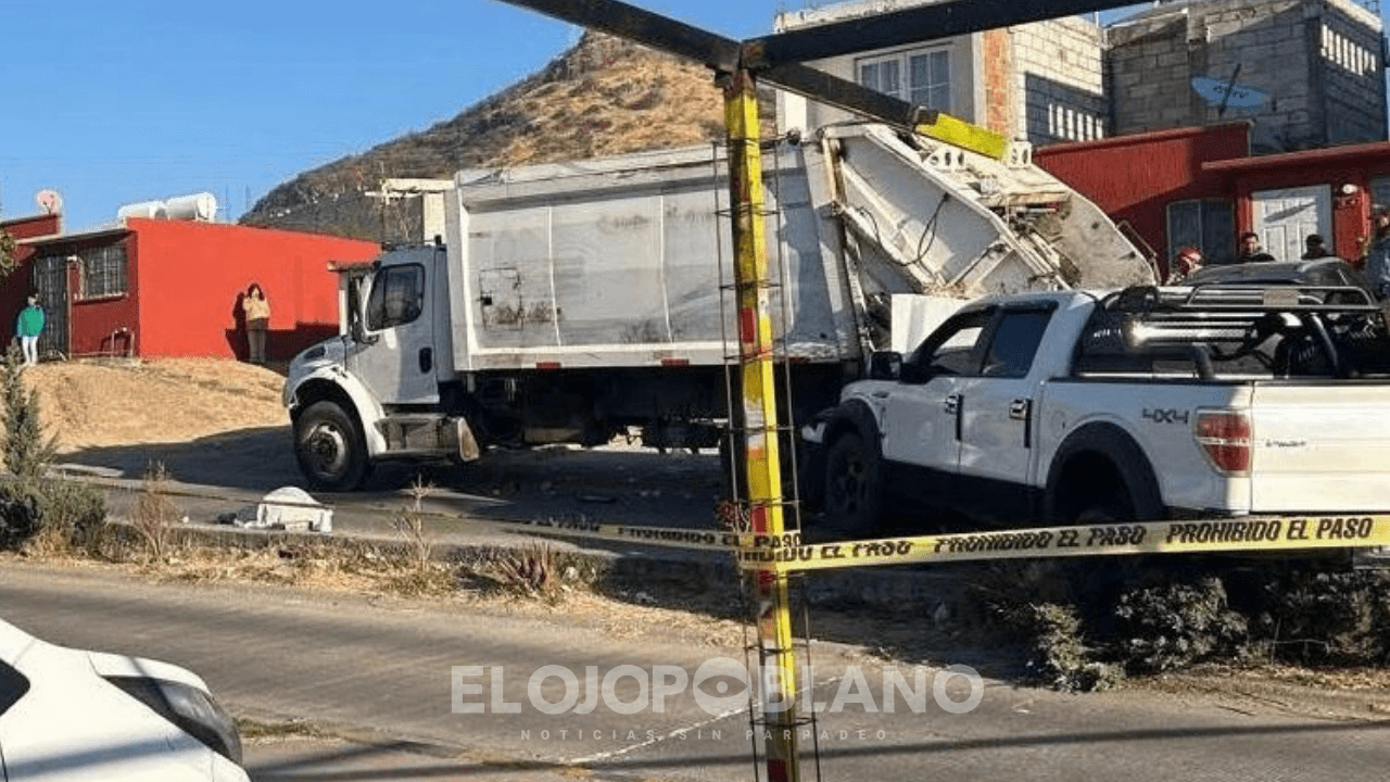 Tragedia en Atlixco: Conductor ebrio arrolla y mata a recolector de basura y a una vecina