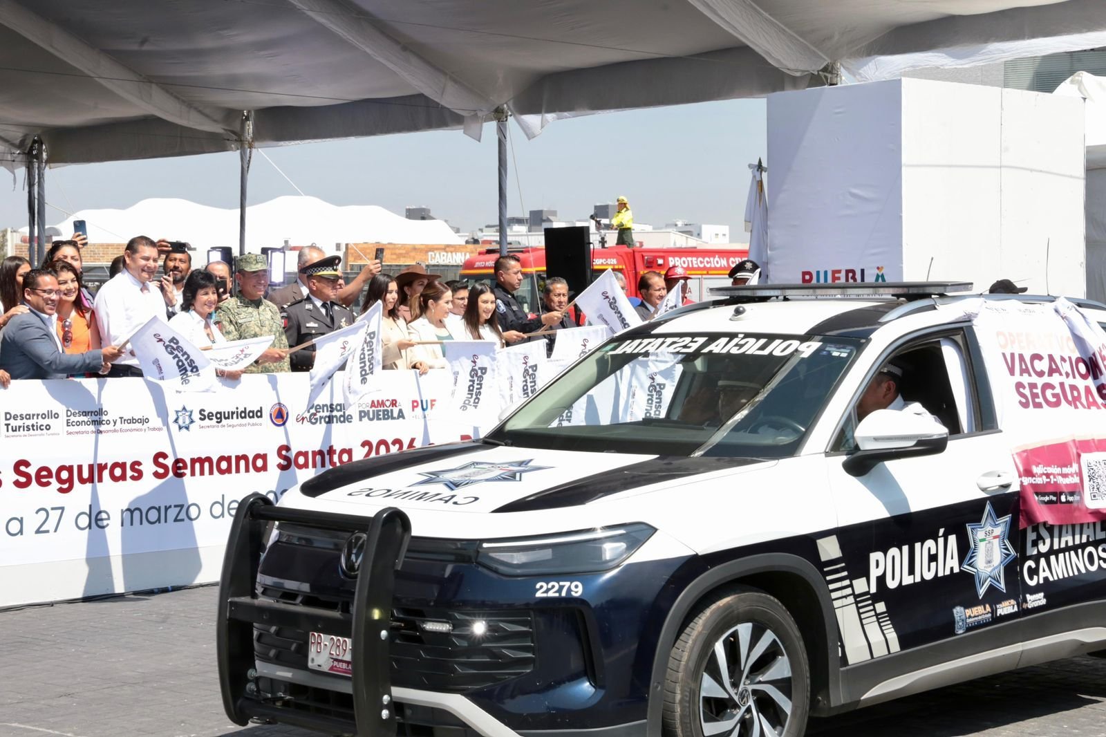 Puebla refuerza la seguridad en Semana Santa: prevén más de 950 mil visitantes y crecimiento del 8%