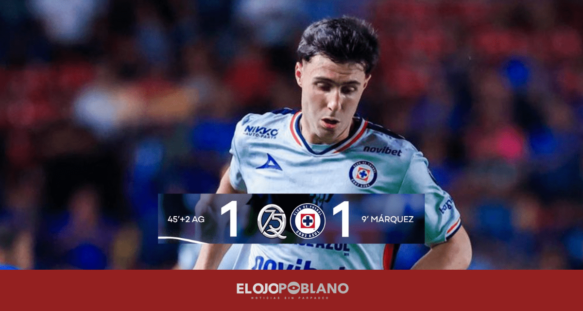Querétaro y Cruz Azul empatan 1-1 en el inicio de Jornada 16