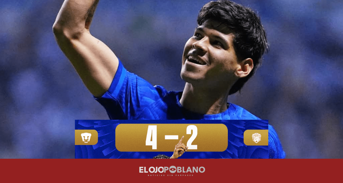 ¡Garra felina! Pumas vence 3-2 a Juárez tras expulsión