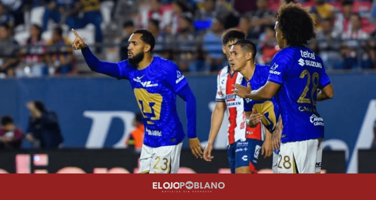 Pumas vence 2-0 al Atlético de San Luis y se afianza en zona de Liguilla