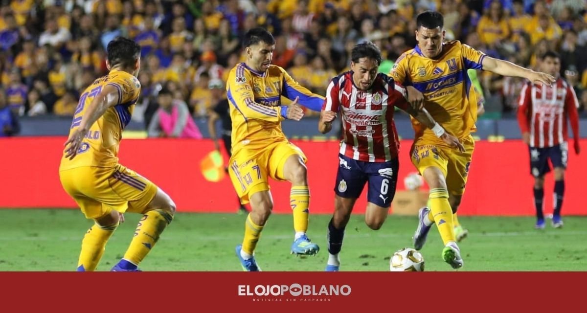¡Tigres remonta y pega primero! derrota 3-1 a Chivas